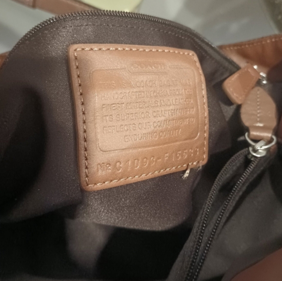 🛑🛑SOLD🛑🛑Brown Coach Penelope Signature Shoulder Bag - Picture 12 of 12